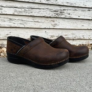 Dansko clog brown